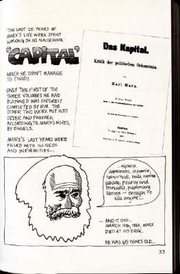 One-page excerpt from Rius's Marx for Beginners