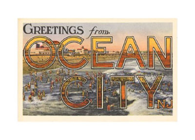 Postcard from Ocean City, New Jersey