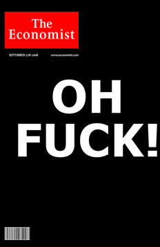 Fake Economist cover with 'Oh, Fuck'